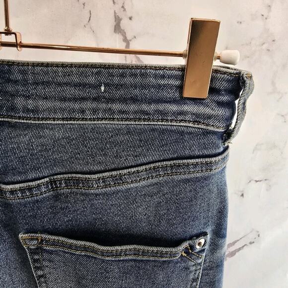 Pilcro Jeans Womens 25 Skinny High Rise Cigarette Light Wash Stone - Picture 12 of 13